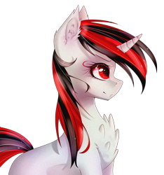 Size: 1664x1776 | Tagged: dead source, safe, artist:jun1313, imported from derpibooru, oc, oc only, oc:blackjack, pony, unicorn, fallout equestria, fallout equestria: project horizons, chest fluff, female, mare, simple background, smiling, solo, transparent background