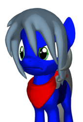 Size: 416x611 | Tagged: safe, imported from derpibooru, earth pony, pony, 3d, 3d pony creator, cape, cd-i, clothes, crossover, disgusted, i.m. meen, male, necktie, not amused face, ponified, pony creator 3d, reaction image, solo, source filmmaker, unamused, youtube poop