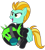 Size: 542x600 | Tagged: artist needed, source needed, safe, artist:jellmelon, imported from derpibooru, lightning dust, pegasus, pony, the washouts (episode), clothes, female, helmet, mare, open mouth, simple background, smiling, solo, the washouts, transparent background, uniform, vector, washouts uniform