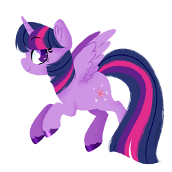 Size: 1500x1500 | Tagged: safe, artist:fannytastical, imported from derpibooru, part of a set, twilight sparkle, alicorn, pony, cute, female, simple background, solo, sticker, transparent background, twilight sparkle (alicorn)