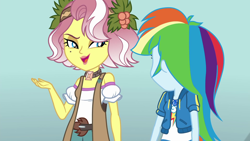 Size: 1920x1080 | Tagged: safe, imported from derpibooru, screencap, rainbow dash, vignette valencia, equestria girls, equestria girls series, rollercoaster of friendship, female