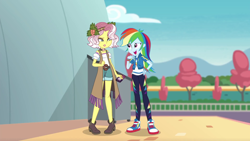 Size: 1920x1080 | Tagged: safe, imported from derpibooru, screencap, rainbow dash, vignette valencia, equestria girls, equestria girls series, rollercoaster of friendship, converse, female, shoes, sneakers