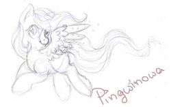 Size: 782x490 | Tagged: safe, artist:pingwinowa, imported from derpibooru, oc, pegasus, pony