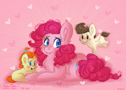 Size: 4900x3500 | Tagged: safe, artist:compassrose0425, artist:inkwellartz, imported from derpibooru, pinkie pie, pound cake, pumpkin cake, earth pony, pegasus, pony, unicorn, baby, baby pony, brother and sister, cake twins, chest fluff, colt, cute, daaaaaaaaaaaw, dawwww, diapinkes, ear fluff, female, filly, flying, male, mare, poundabetes, prone, pumpkinbetes, smiling, twins, weapons-grade cute