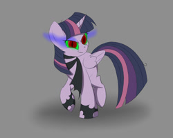 Size: 1280x1024 | Tagged: safe, artist:ideltavelocity, imported from derpibooru, mean twilight sparkle, alicorn, pony, the mean 6, clone, clothes, dark magic, female, magic, scarf, solo