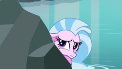 Size: 1280x720 | Tagged: safe, imported from derpibooru, screencap, silverstream, seapony (g4), what lies beneath, female, sad, scared, seapony silverstream, solo