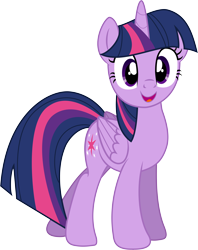 Size: 8056x10148 | Tagged: safe, artist:illumnious, imported from derpibooru, twilight sparkle, alicorn, pony, filli vanilli, absurd resolution, female, mare, simple background, smiling, solo, transparent background, twilight sparkle (alicorn), vector