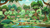 Size: 1920x1080 | Tagged: safe, imported from derpibooru, screencap, autumn afternoon, cinder glow, fern flare, forest fall, maple brown, pumpkin smoke, sparkling brook, spring glow, summer flare, winter flame, kirin, sounds of silence, discovery family logo, forest, fountain, fruit stand, kirin village, market, mountain, peaks of peril, river, scenery, stream, tree, treehouse, village, water