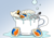 Size: 1234x873 | Tagged: safe, artist:stupidshepherd, imported from derpibooru, oc, oc only, oc:der, griffon, bath, bird bath, bubble bath, cup, cute, male, micro, open mouth, paw pads, paws, soap bubble, solo, tide pods, underpaw