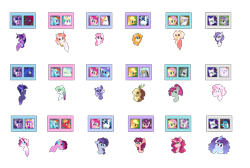 Size: 5078x3407 | Tagged: safe, artist:saphi-boo, imported from derpibooru, applejack, big macintosh, discord, fleur-de-lis, fluttershy, gilda, marble pie, maud pie, pinkie pie, prince blueblood, princess cadance, princess celestia, princess ember, princess luna, rainbow dash, rarity, shining armor, sugar belle, sweetie belle, tempest shadow, trixie, twilight sparkle, vapor trail, oc, alicorn, draconequus, dracony, earth pony, hippogriff, hybrid, pegasus, pony, unicorn, alicorn oc, bust, draconequus oc, glasses, interspecies offspring, licking, licking lips, magical lesbian spawn, mane six, offspring, parent:applejack, parent:big macintosh, parent:discord, parent:fleur-de-lis, parent:fluttershy, parent:gilda, parent:marble pie, parent:maud pie, parent:pinkie pie, parent:prince blueblood, parent:princess cadance, parent:princess celestia, parent:princess ember, parent:princess luna, parent:rainbow dash, parent:rarity, parent:shining armor, parent:sugar belle, parent:sweetie belle, parent:tempest shadow, parent:trixie, parent:twilight sparkle, parent:vapor trail, parents:applecord, parents:bluepie, parents:dashlestia, parents:emberity, parents:fleurity, parents:flutterbelle, parents:gildashy, parents:marbleshy, parents:rainbowmac, parents:rarimaud, parents:shiningjack, parents:shiningpie, parents:sugarjack, parents:tempestlight, parents:trixiepie, parents:twidance, parents:twiluna, parents:vapordash, shipping, simple background, straw in mouth, tongue out, transparent background, twilight sparkle (alicorn)