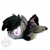 Size: 1000x1000 | Tagged: safe, artist:appledew, imported from derpibooru, oc, oc only, bat pony, pony, bat wings, beanie (plushie), female, irl, mare, photo, plushie, prone, slit eyes, slit pupils, solo