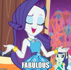 Size: 509x500 | Tagged: safe, edit, edited screencap, imported from derpibooru, screencap, rarity, equestria girls, equestria girls series, rollercoaster of friendship, beautiful, bitch i'm fabulous, fabulous, geode of shielding