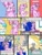 Size: 1950x2550 | Tagged: safe, artist:tillie-tmb, imported from derpibooru, cloud kicker, lyra heartstrings, mayor mare, pinkie pie, sunshower raindrops, thunderlane, pony, comic:the amulet of shades, comic, microphone, traditional art