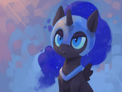 Size: 1100x830 | Tagged: safe, artist:rodrigues404, imported from derpibooru, nightmare moon, pony, cute, female, filly, nightmare woon
