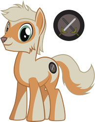 Size: 2217x2850 | Tagged: safe, artist:duskthebatpack, imported from derpibooru, oc, oc only, oc:foxor, hybrid, high res, male, simple background, smiling, solo, standing, tail, transparent background, two toned tail, vector