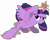 Size: 7525x5996 | Tagged: safe, artist:ramseybrony17, imported from derpibooru, twilight sparkle, alicorn, pony, princess twilight sparkle (episode), absurd resolution, big crown thingy, dust, female, jewelry, powerslide, regalia, simple background, solo, transparent background, twilight sparkle (alicorn), vector