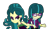 Size: 1063x618 | Tagged: safe, artist:speedpaintjayvee12, imported from derpibooru, juniper montage, equestria girls, base used, duality, juniper monstar, self paradox, simple background, transparent background