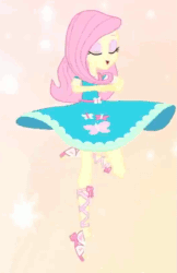 Size: 533x822 | Tagged: safe, edit, edited screencap, editor:damaged, imported from derpibooru, screencap, fluttershy, equestria girls, equestria girls series, so much more to me, clothes, cropped, dancing, dress, geode of fauna, gif, leg focus, legs, magical geodes, non-animated gif, pirouette, skirt, skirt lift, spinning, you spin me right round