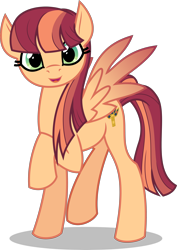 Size: 3500x4941 | Tagged: safe, artist:aeonkrow, imported from derpibooru, oc, oc only, oc:sabah, pegasus, pony, egyptian, egyptian pony, looking at you, simple background, smiling, solo, southern equestria, spread wings, transparent background