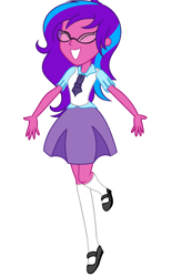 Size: 5360x7744 | Tagged: safe, artist:baby, artist:velveagicsentryyt, derpibooru exclusive, imported from derpibooru, oc, oc only, oc:melody aurora, equestria girls, absurd resolution, base used, female, offspring, parent:flash sentry, parent:sci-twi, parent:twilight sparkle, parents:flashlight, solo