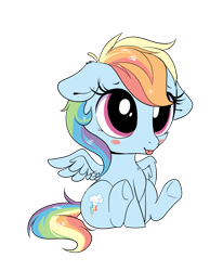 Size: 1225x1487 | Tagged: safe, artist:confetticakez, imported from derpibooru, rainbow dash, pegasus, pony, :p, chibi, cute, dashabetes, feathered wings, female, floppy ears, hnnng, mare, silly, simple background, sitting, smol, smoldash, solo, spread wings, tongue out, transparent background, weapons-grade cute, wings