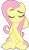 Size: 5583x9601 | Tagged: safe, artist:jhayarr23, imported from derpibooru, fluttershy, pegasus, pony, equestria girls, equestria girls series, i'm on a yacht, spoiler:eqg series (season 2), absurd resolution, equestria girls ponified, eyes closed, female, hooves behind head, human pony fluttershy, kneeling, mare, ponified, raised eyebrow, sassy, scene interpretation, simple background, smiling, smug, solo, transparent background, vector