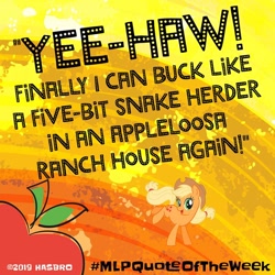 Size: 1080x1080 | Tagged: safe, imported from derpibooru, applejack, pony, the cutie map, applejack month, official, quote
