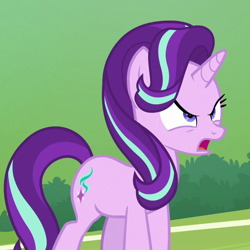 Size: 620x620 | Tagged: safe, imported from derpibooru, screencap, starlight glimmer, pony, unicorn, a matter of principals, angry, cropped, female, madorable, solo