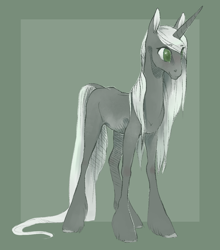 Size: 932x1060 | Tagged: safe, artist:amphoera, imported from derpibooru, oc, oc:verdant spring, pony, unicorn