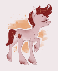 Size: 1036x1257 | Tagged: safe, artist:amphoera, imported from derpibooru, oc, oc only, earth pony, pony, solo