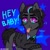 Size: 512x512 | Tagged: safe, artist:kotya, imported from derpibooru, oc, oc only, pony, clothes, heart eyes, simple background, solo, tongue out, wingding eyes