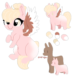 Size: 940x980 | Tagged: safe, artist:nootaz, imported from derpibooru, oc, oc:sugar plump, pegasus, pony, chubby, reference sheet