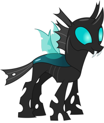 Size: 4244x5000 | Tagged: safe, artist:dashiesparkle, imported from derpibooru, thorax, changeling, the times they are a changeling, .svg available, absurd resolution, cute, male, simple background, smiling, solo, thorabetes, transparent background, vector