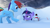 Size: 3840x2160 | Tagged: safe, artist:marcelexe, imported from derpibooru, fluttershy, rainbow dash, twilight sparkle, pony, 3d, clothes, earmuffs, scarf, snow, snowman, twilight is not amused, twilight sparkle is not amused, unamused