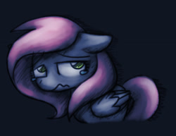 Size: 2650x2048 | Tagged: safe, artist:sugar morning, imported from derpibooru, oc, oc only, oc:sugar morning, pegasus, pony, crying, female, mare, sad, simple background, solo, vent art