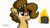 Size: 1280x720 | Tagged: safe, artist:tjpones, imported from derpibooru, oc, oc only, oc:brownie bun, earth pony, pony, animated, burning stove, chest fluff, confused, cute, female, fire, flipaclip, frown, gif, looking back, mare, ocbetes, on fire, oven, simple background, sitting, solo, this ended in fire, white background