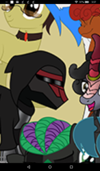 Size: 600x1024 | Tagged: safe, imported from derpibooru, oc, oc:darthrevan, android, kirin, 2019 community collab, derpibooru community collaboration, amazon, battery, clothes, crossover, darth revan, email, gmail, hood, icon, jedi, knights of the old republic, mask, notifications, ocs everywhere, open mouth, revan, robe, screenshots, sith, star wars, star wars: knights of the old republic, star wars: the old republic, wi-fi, zoomed in