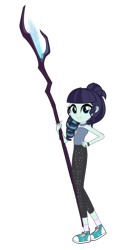 Size: 440x805 | Tagged: safe, editor:trini-mite, imported from derpibooru, coloratura, equestria girls, equestria girls series, spring breakdown, spoiler:eqg series (season 2), bare shoulders, converse, rara, shoes, sleeveless, staff, staff of sacanas, strapless, vector