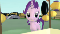 Size: 1280x720 | Tagged: safe, artist:red4567, imported from derpibooru, starlight glimmer, 3d, animated, communism, female, flag, food, ice cream, lazytown, music, robbie rotten, robbie starlight, s5 starlight, self ponidox, sound, source filmmaker, stalin glimmer, stalinstache, that pony sure does love ice cream, ussr anthem, webm