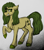 Size: 2204x2500 | Tagged: safe, artist:thr3eguess3s, imported from derpibooru, oc, oc only, oc:apple core, pony, angry, crack ship offspring, female, floppy ears, gritted teeth, mare, offspring, parent:big macintosh, parent:limestone pie, parents:limemac, solo