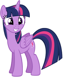 Size: 5612x6831 | Tagged: safe, artist:andoanimalia, imported from derpibooru, twilight sparkle, alicorn, pony, uncommon bond, absurd resolution, cute, female, folded wings, mare, simple background, smiling, solo, transparent background, twiabetes, twilight sparkle (alicorn), vector, wings