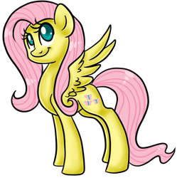 Size: 688x691 | Tagged: safe, artist:srsishere, imported from derpibooru, fluttershy, pegasus, pony, cutie mark, female, mare, simple background, smiling, solo, spread wings, transparent background, wings