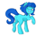 Size: 1029x845 | Tagged: safe, artist:haruhi-il, imported from derpibooru, earth pony, gem pony, pony, butt, female, gem, gem (race), lapis lazuli, lapis lazuli (steven universe), mare, plot, ponified, solo, steven universe