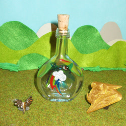 Size: 1500x1500 | Tagged: safe, artist:malte279, imported from derpibooru, rainbow dash, craft, cutie mark, flacon, glass engraving, glass painting
