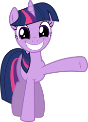 Size: 2481x3425 | Tagged: safe, artist:tomfraggle, imported from derpibooru, twilight sparkle, pony, unicorn, dragon quest, female, looking at you, mare, simple background, smile and wave, smiling, solo, transparent background, unicorn twilight, vector, waving