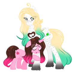 Size: 1024x1004 | Tagged: safe, artist:nini-the-kitten, imported from derpibooru, oc, oc only, oc:nicole, oc:uranium decay, object pony, original species, pegasus, pony, unicorn, element pony, ponified, simple background, transparent background