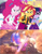 Size: 1660x2114 | Tagged: safe, artist:fazbearsparkle, edit, imported from derpibooru, pinkie pie, sci-twi, sunset shimmer, twilight sparkle, equestria girls, equestria girls series, rollercoaster of friendship, angry, comparison, crossover, galeem, geode of empathy, geode of sugar bombs, geode of telekinesis, magical geodes, master hand, nintendo, super smash bros., super smash bros. ultimate, this will end in death, world of light