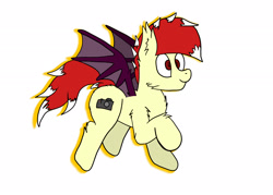 Size: 2100x1500 | Tagged: safe, artist:aaathebap, imported from derpibooru, oc, oc only, oc:aaaaaaaaaaa, bat pony, pony, bat wings, male, solo, wings