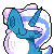 Size: 50x50 | Tagged: safe, imported from derpibooru, oc, oc:fleurbelle, alicorn, pony, alicorn oc, animated, bow, eyes closed, female, gif, hair bow, mare, ribbon