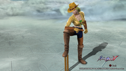 Size: 1280x720 | Tagged: safe, imported from derpibooru, applejack, human, humanized, soul calibur, video game, weapon